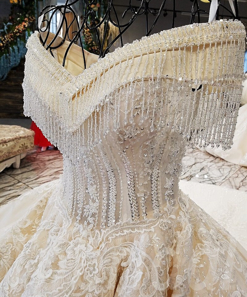 champagne wedding dress-tp0021-06