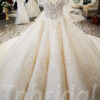 Champagne Wedding Dress Off The Shoulder Ball Gown Sale