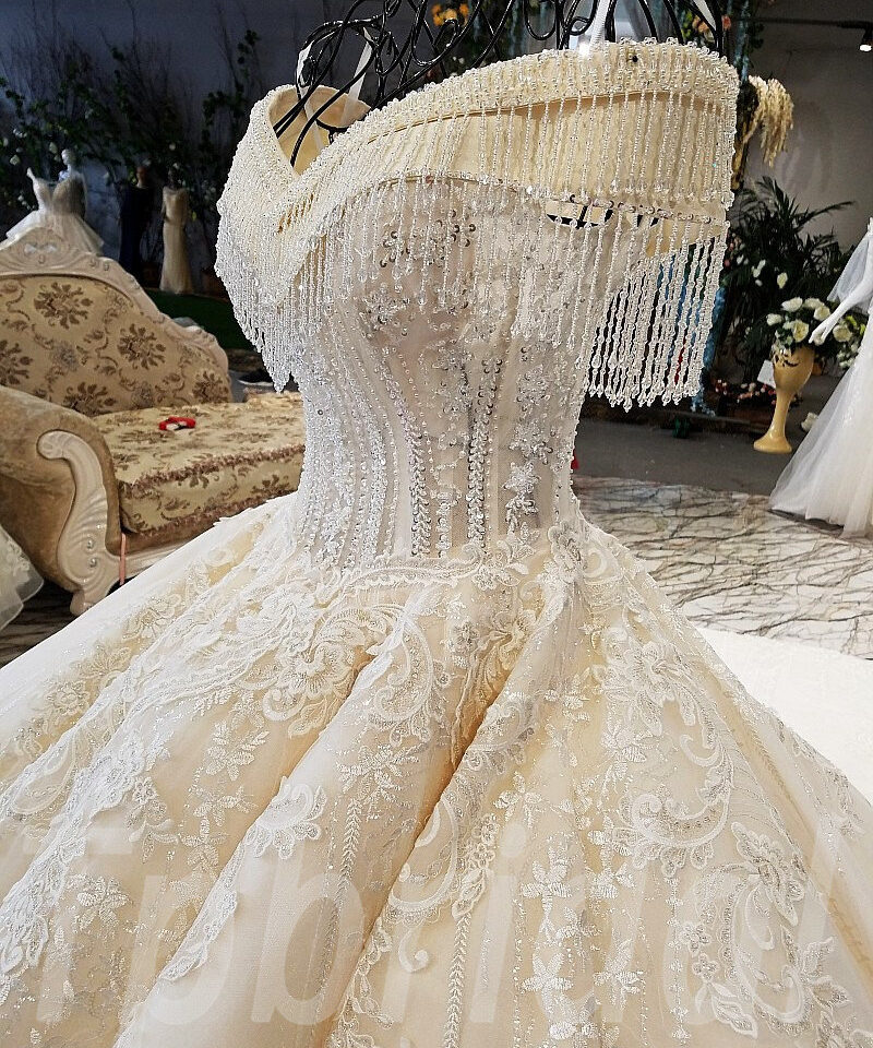 champagne wedding dress-tp0021-10