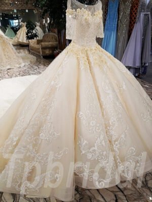 church wedding dress-tp0025-08