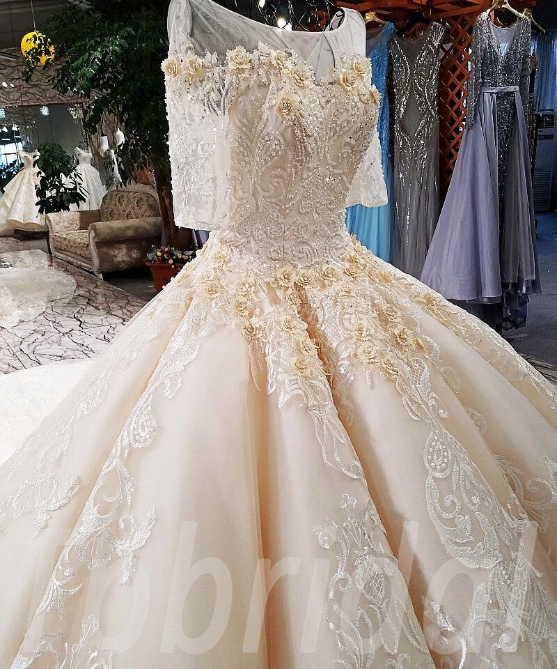 church wedding dress-tp0025-09