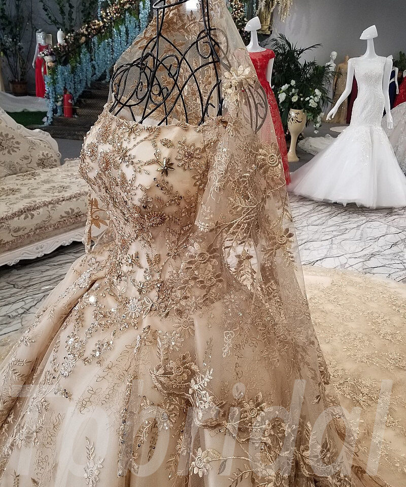 gold wedding dress-tp0036-04