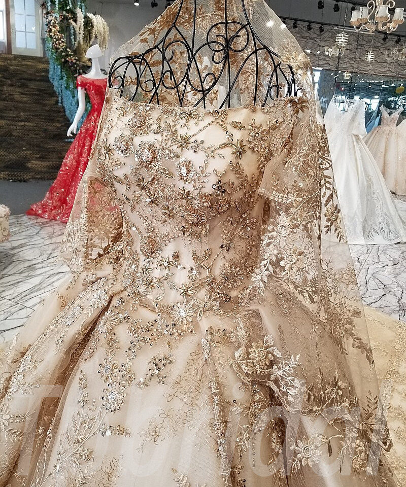 gold wedding dress-tp0036-05