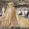gold wedding dress-tp0036-12