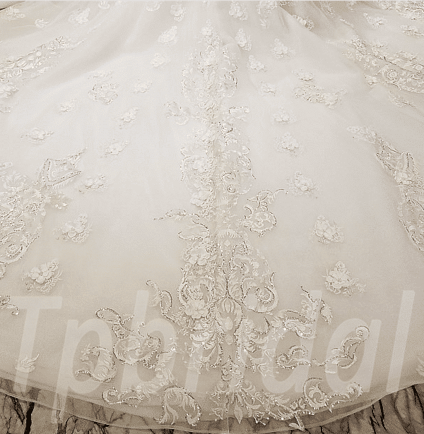 long sleeve bridal dress-tp0038-01