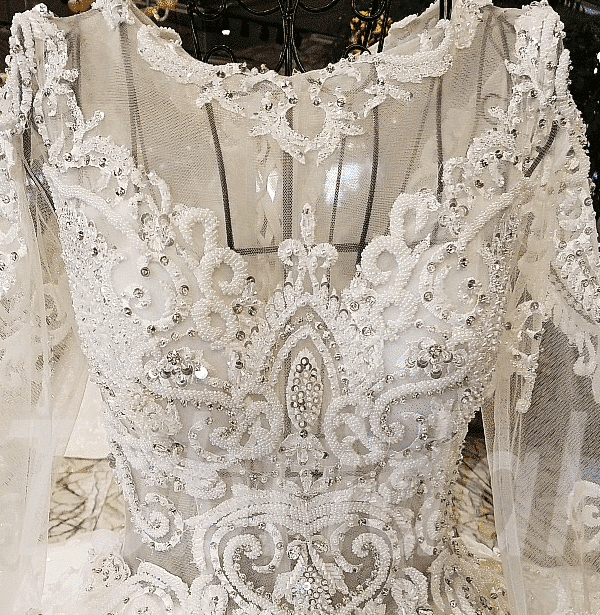 long sleeve bridal dress-tp0038-03