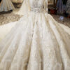 long sleeve bridal dress-tp0038-07