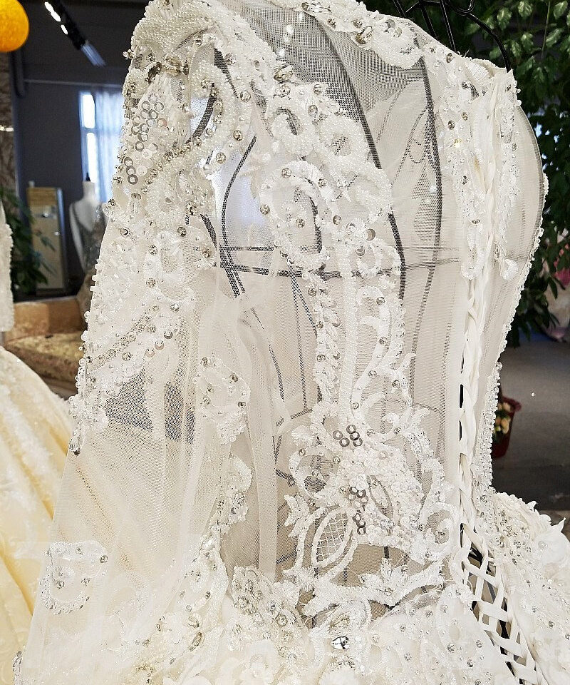 long sleeve bridal dress-tp0038-10