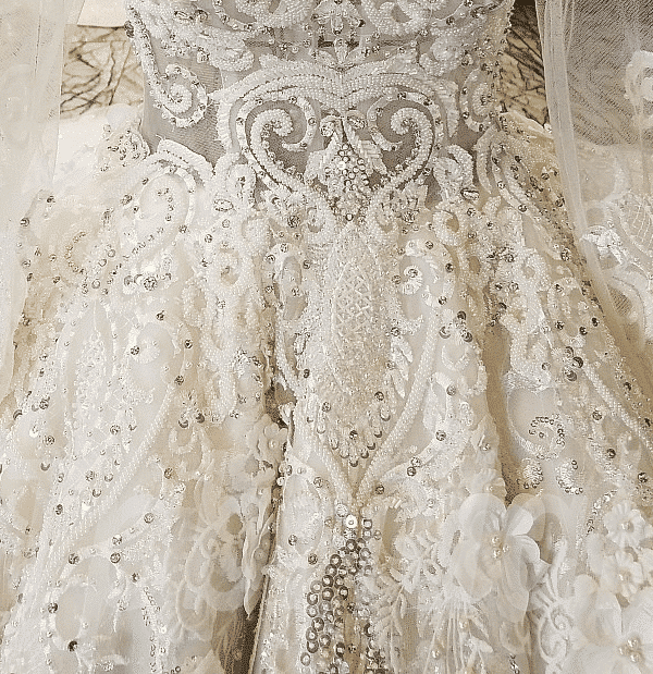 long sleeve bridal dress-tp0038-11
