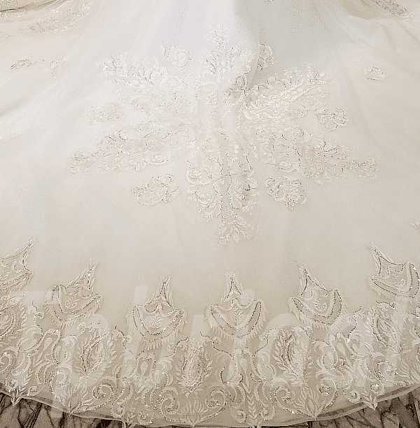 long sleeve bridal gown-tp0039-11
