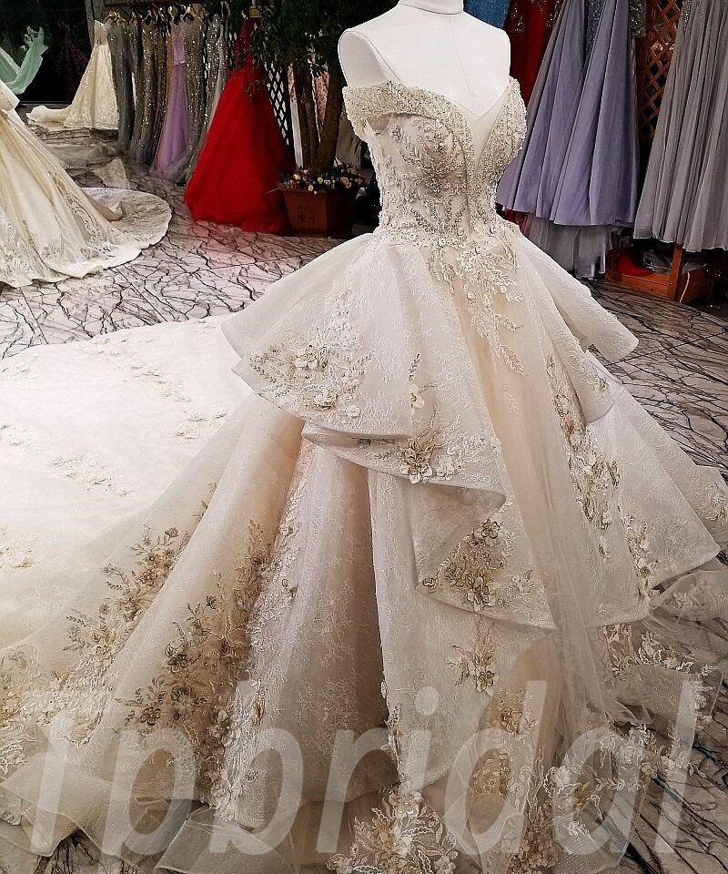 long train wedding dress-tp0026-12