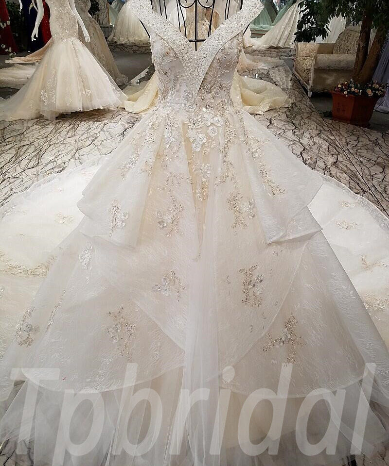 low back wedding dress-tp0032-05