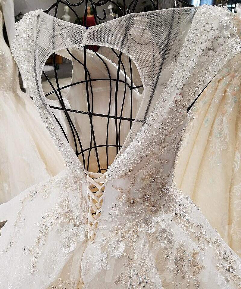 low back wedding dress-tp0032-07