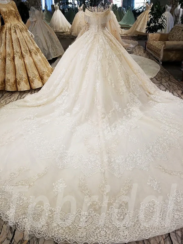 luxury wedding dress-tp0040-05