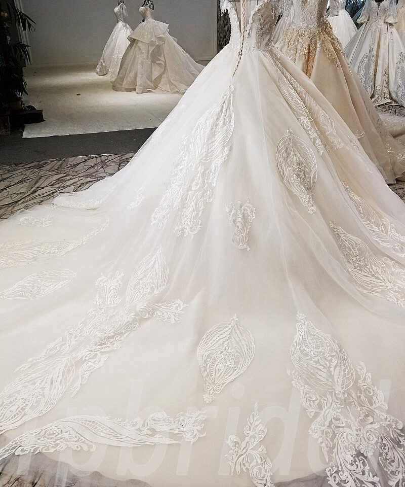 off the shoulder wedding dress-tp0004-10