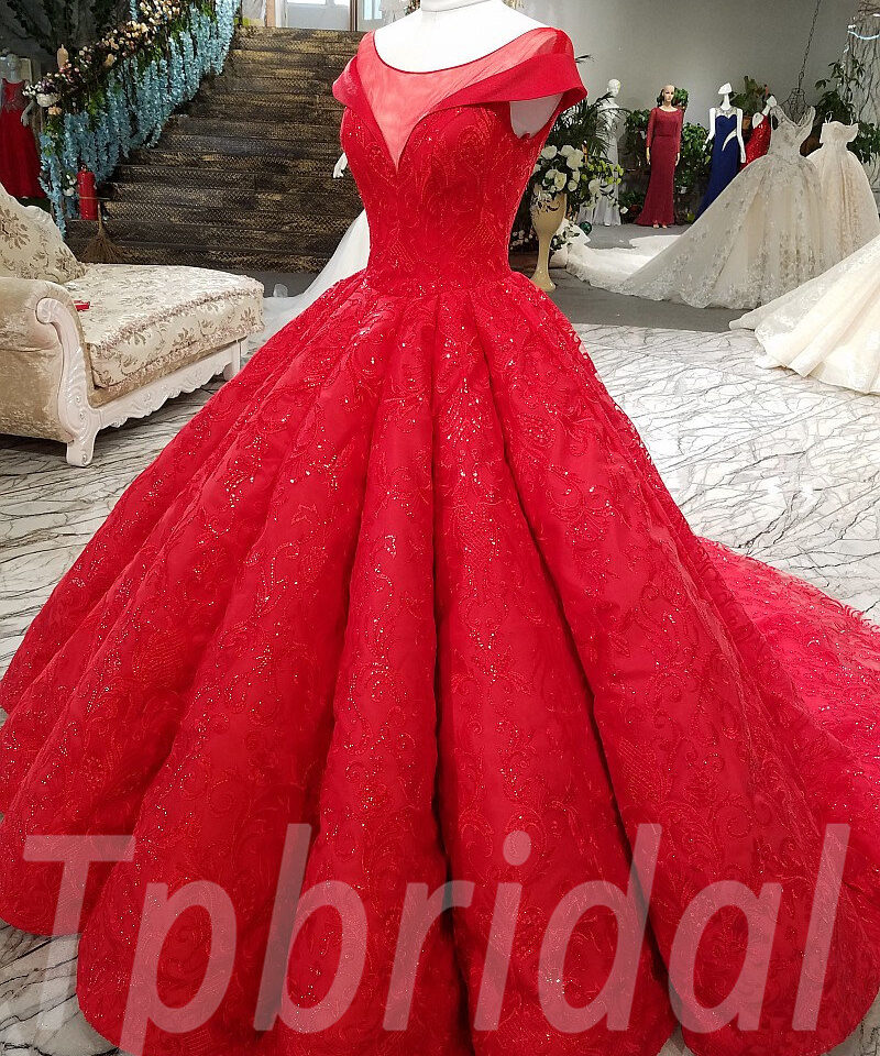 red wedding dress-tp0030-07
