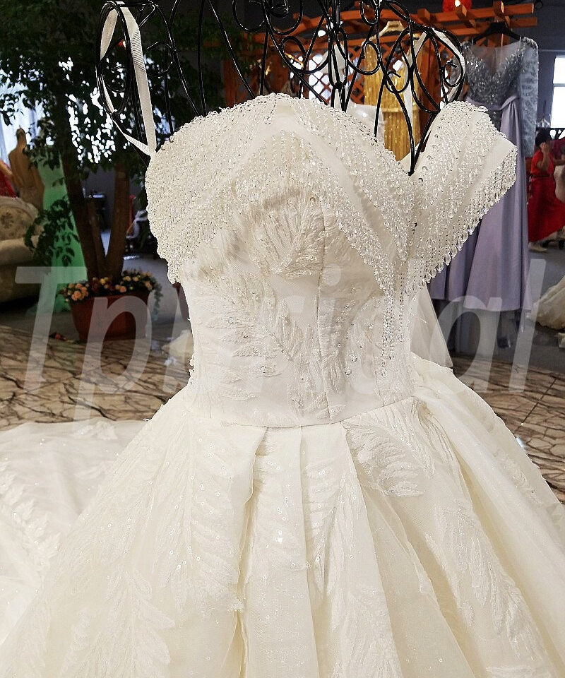 strapless wedding dress-tp0028-10