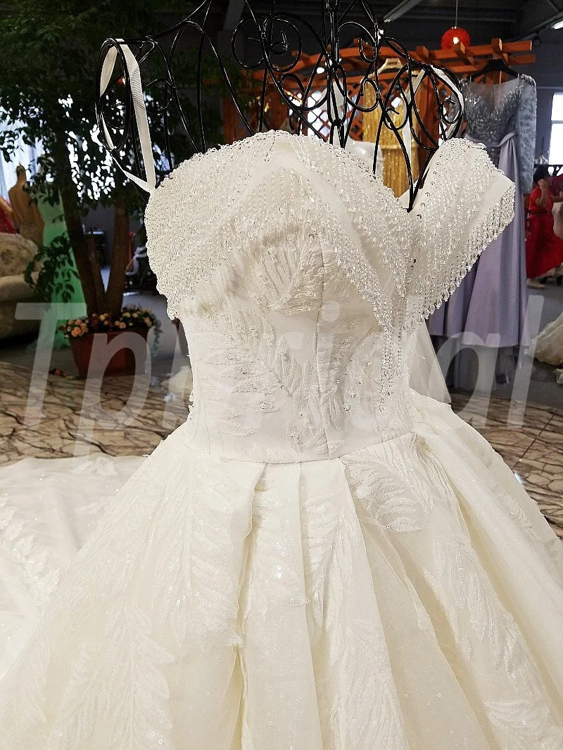strapless wedding dress-tp0028-10