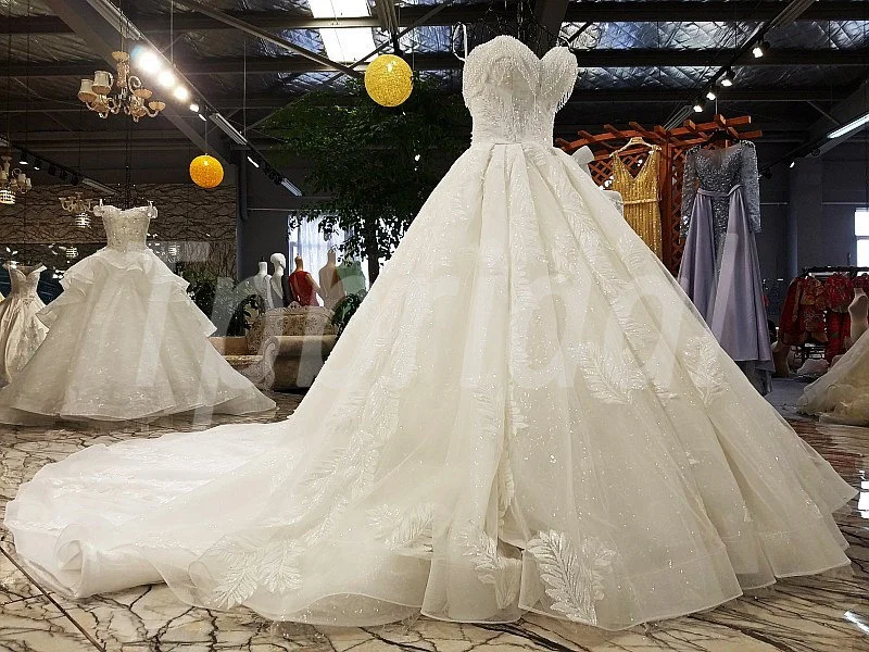 strapless wedding dress-tp0028-11