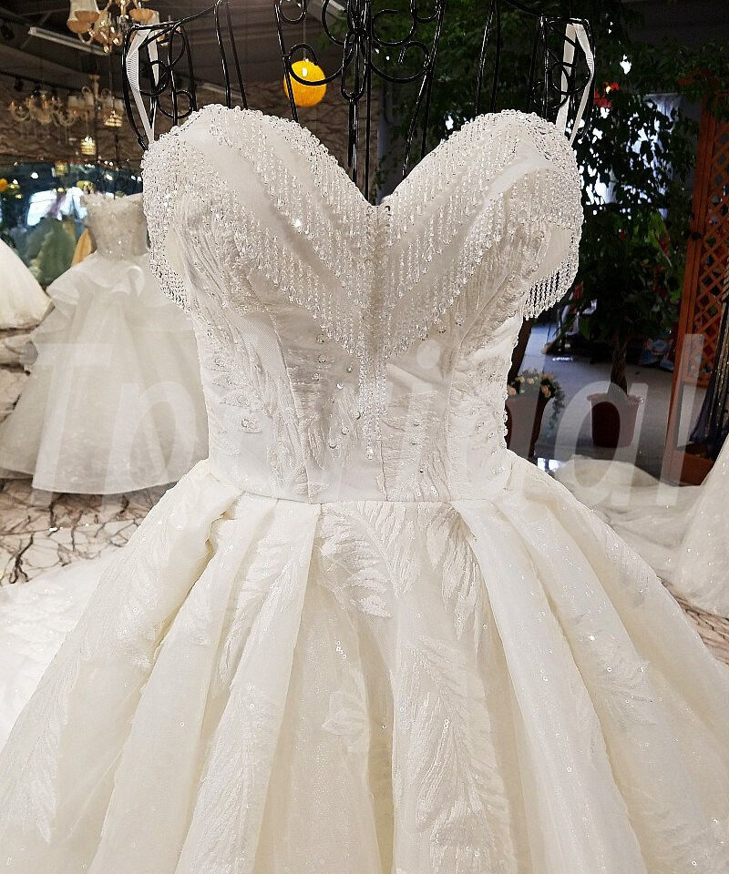 strapless wedding dress-tp0028-12