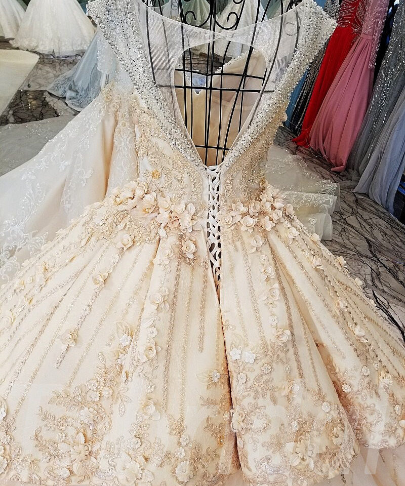 wedding dress for plus size-tp0019-14