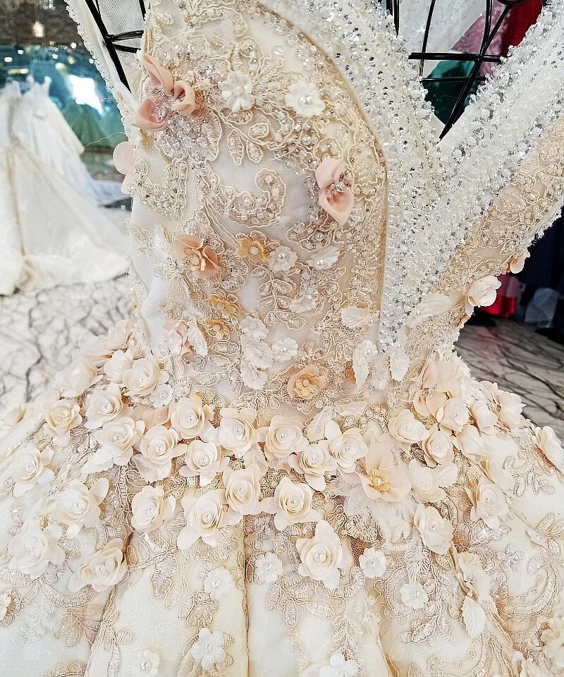 wedding dress for plus size-tp0019-15