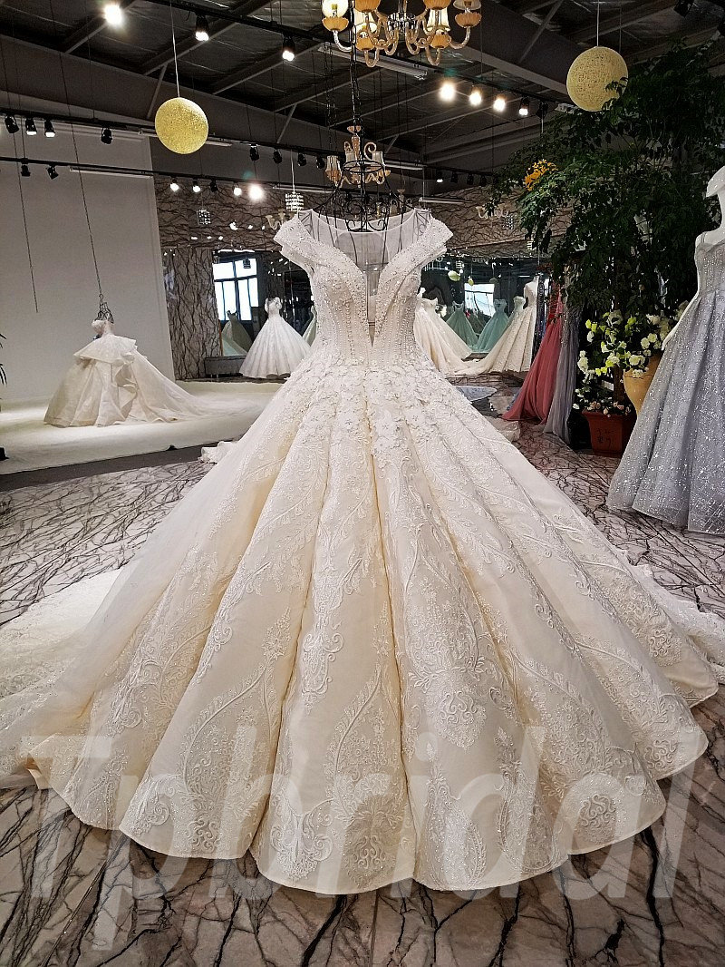 Wedding Dress Plus Size Princess Ball Gown