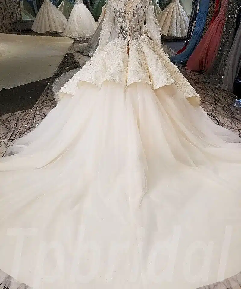 wedding dress sleeves-tp0017-06