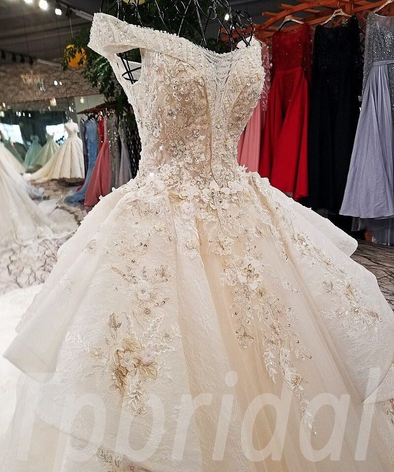 wedding dress train-tp0009-10