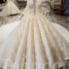 wedding dress with train-0534-07