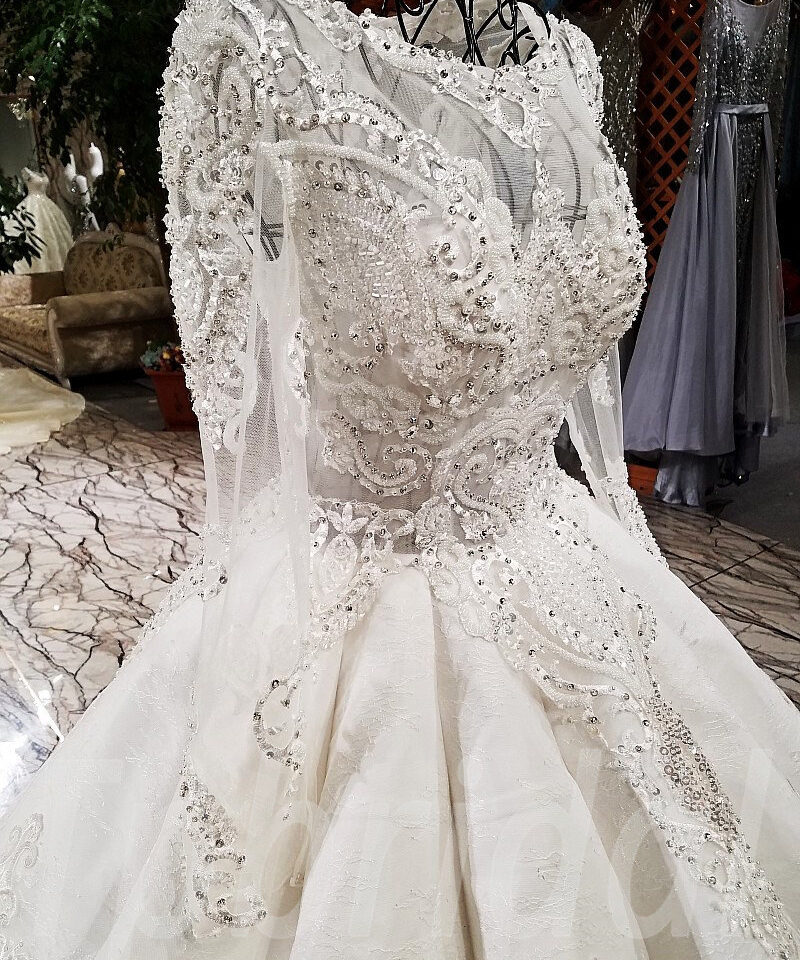 white bridal dress-tp0042-06