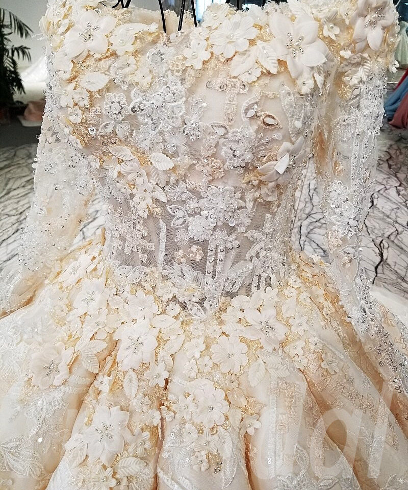 Wedding Dress Applique-072-02