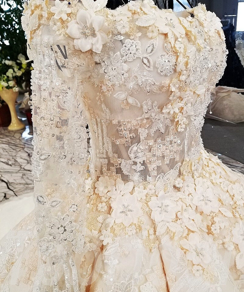 Wedding Dress Applique-072-06