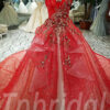 aline wedding dress red-135-10