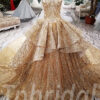 gold wedding dress aline-137-01