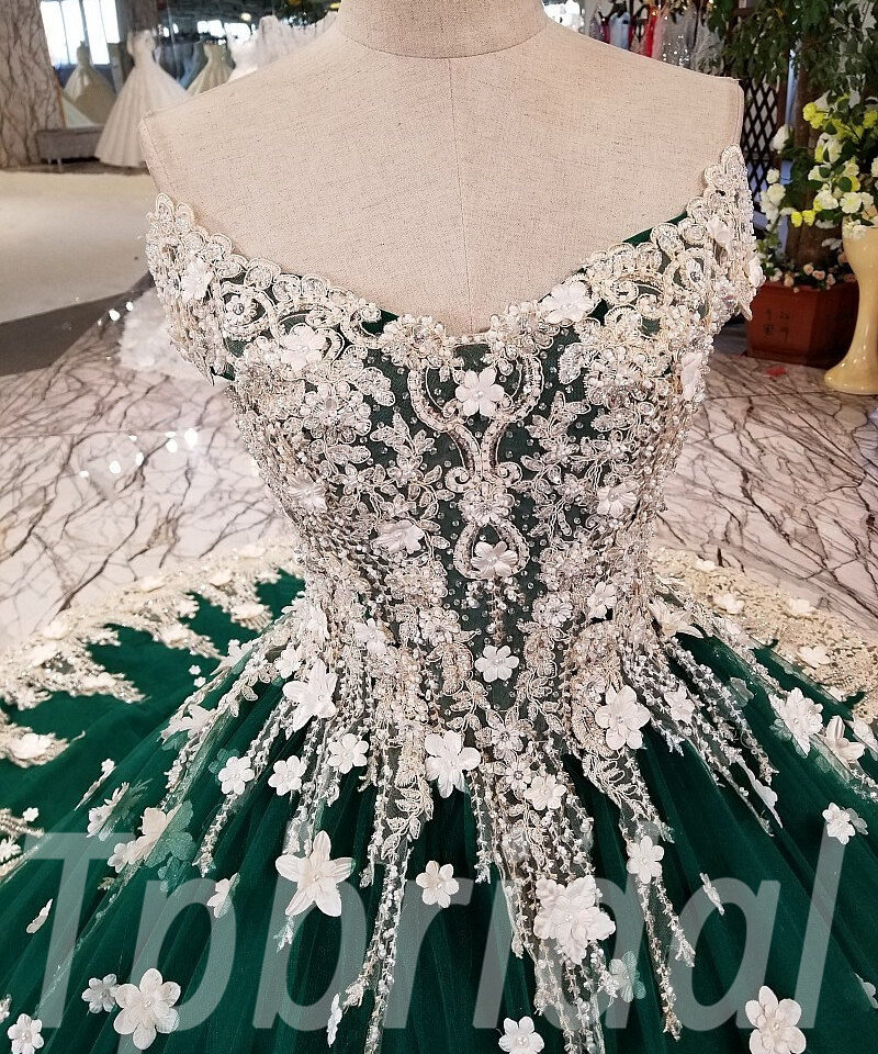 green wedding dress-073-02