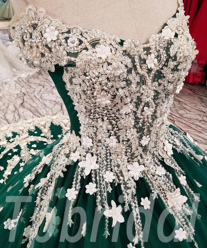 green wedding dress-073-10