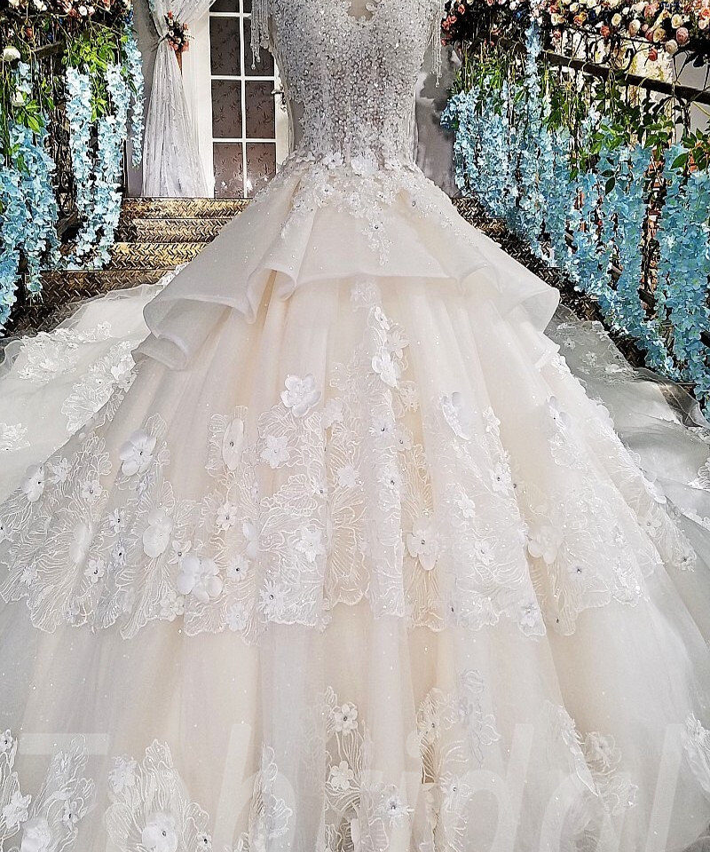 hand made wedding dress-tp0051-05