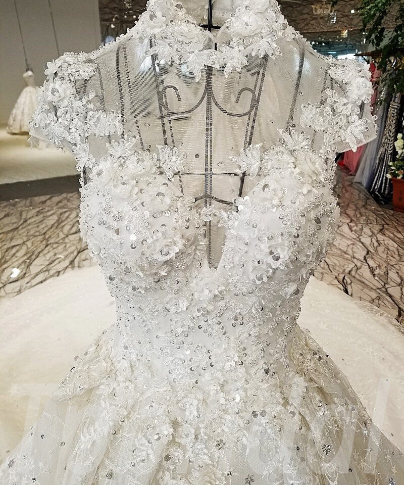 high neck wedding dress-tp0058-07