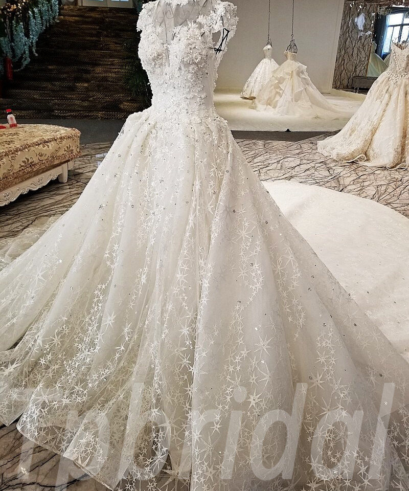 high neck wedding dress-tp0058-11