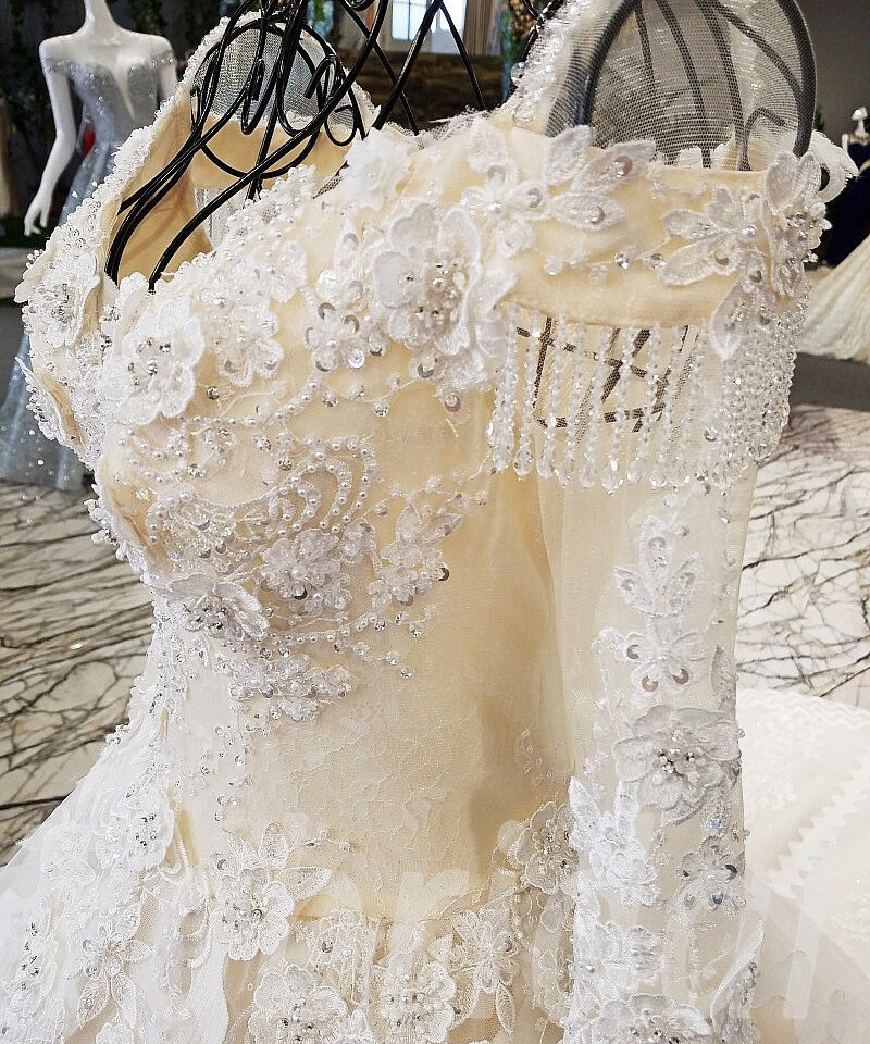 long sleeve wedding dress aline-150-05