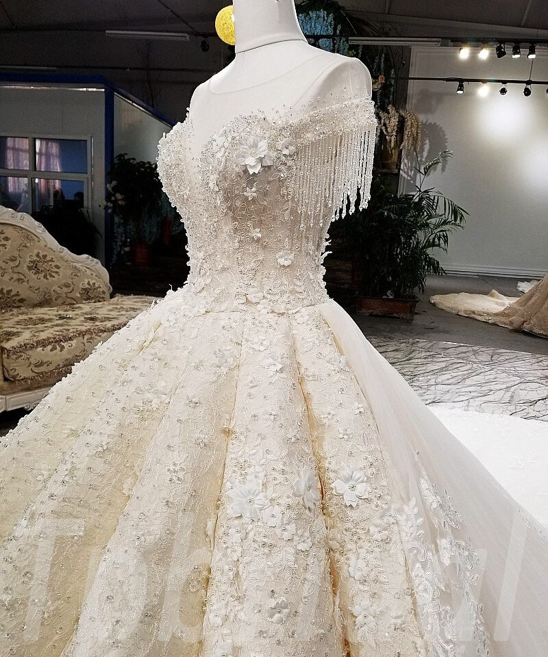 luxury wedding dress-tp0055-14