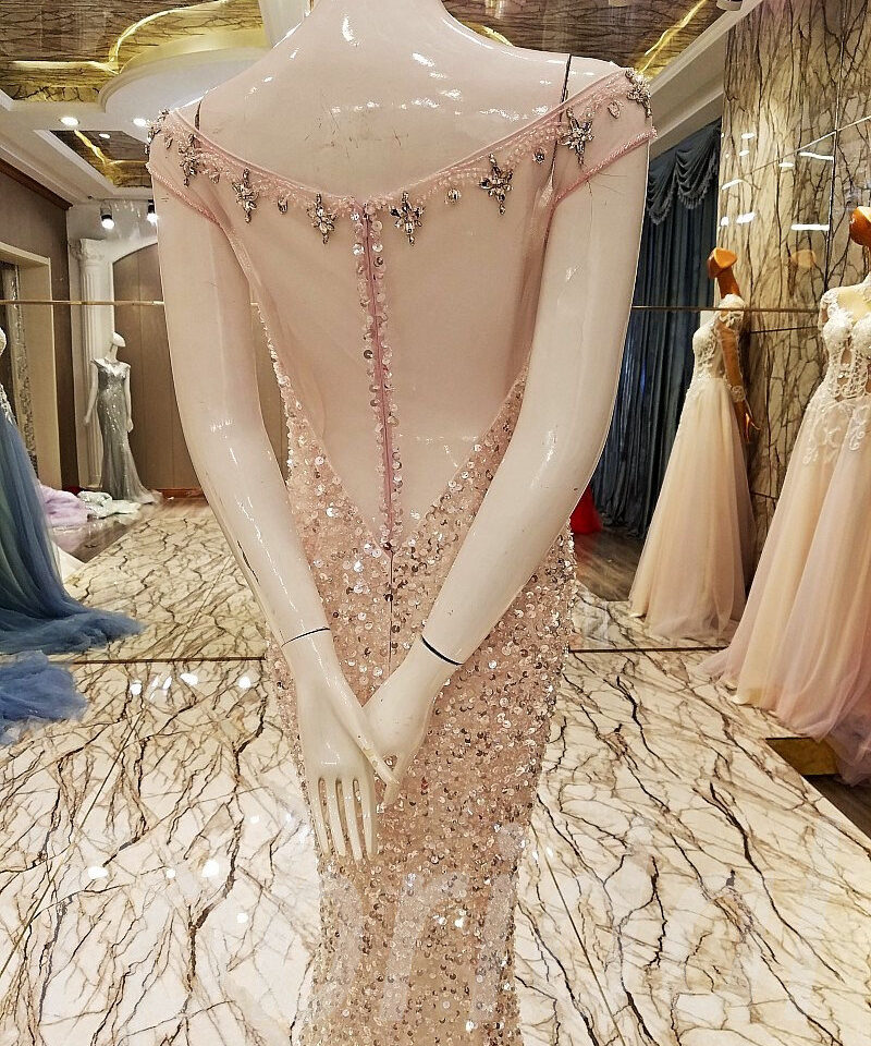 mermaid evening gown 0508-06