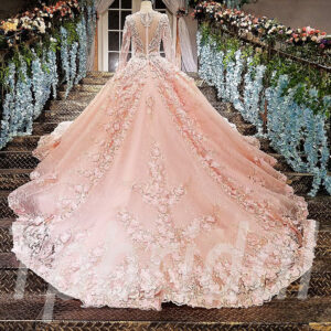 pink wedding dress plus size-152-08