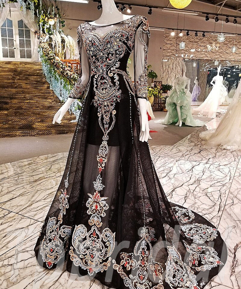 prom dress black-109-05