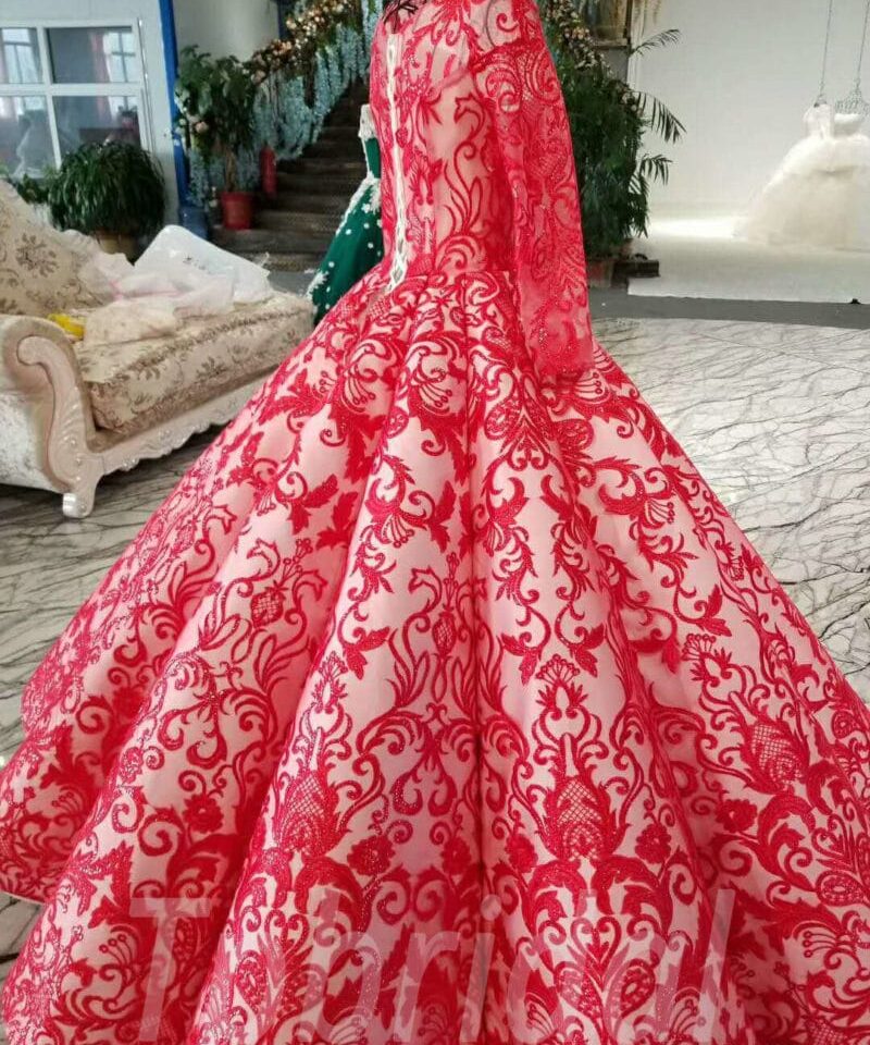 red wedding dress 2018-tp0054-04