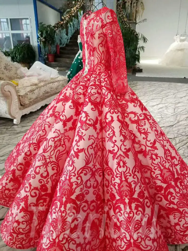 red wedding dress 2018-tp0054-04