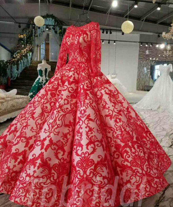 red wedding dress 2018-tp0054-10