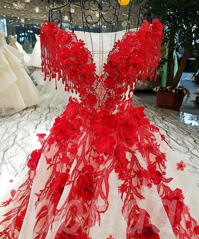 red wedding dress train-tp0059-03