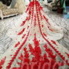 red wedding dress train-tp0059-07